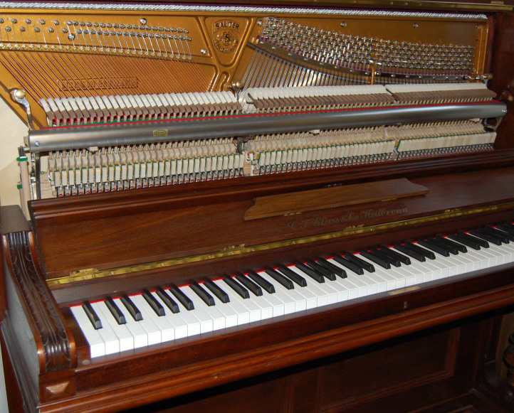 ein Klavier bekommt ein neues Innenleben Foto 1